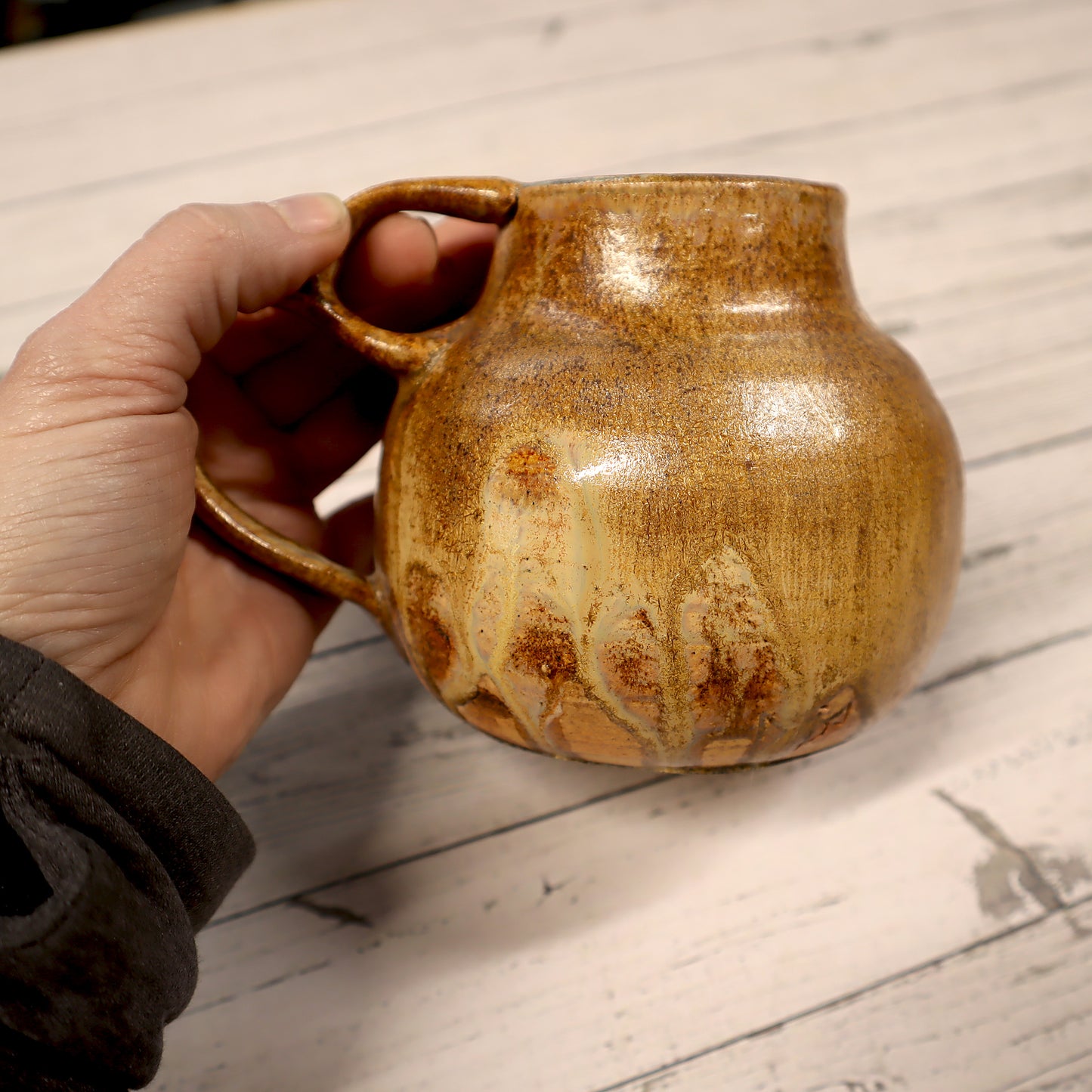 Golds and Tans Ceramic Mug