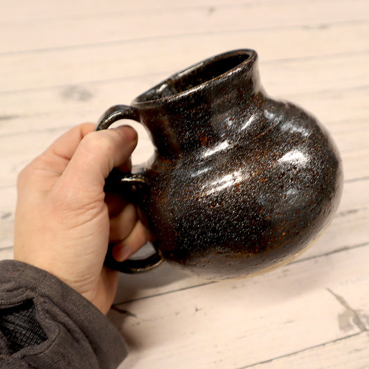 Dark Sparkly Ceramic Mug