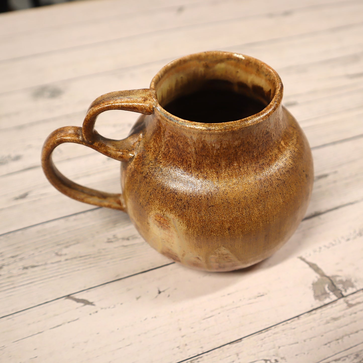 Golds and Tans Ceramic Mug